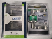 2 Unused Hall & Closet Door Handle Sets
