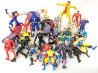 Vintage to Newer Action Figures : X-Men, Wolverine, Batman, Iron Man +