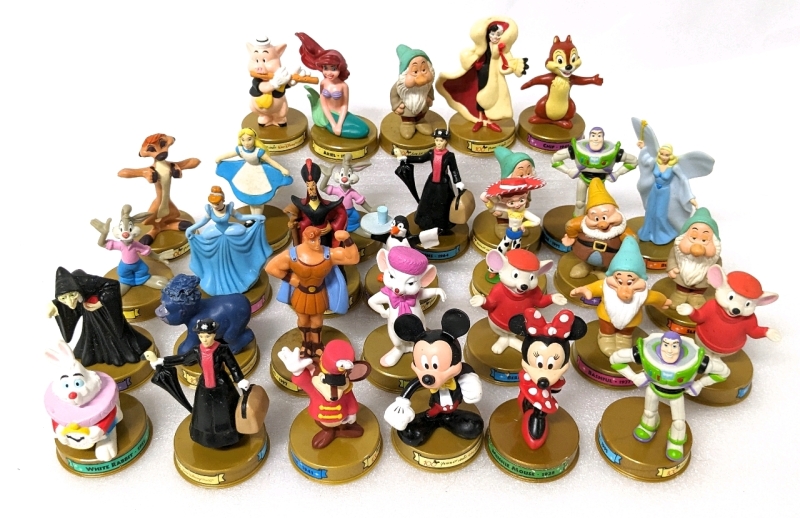 Vintage 2002 McDonald's Disney 100 Years of Magic Collectable 4" Figures