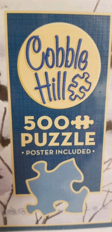 New COBBLE HILL 500 piece Wolf puzzle