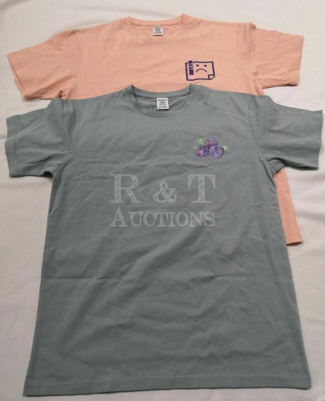 2 Adult Cotton T-Shirts sz XXL & XL