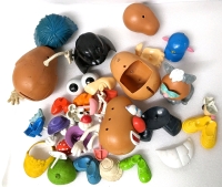 Vintage to Newer Mr Potato Heads & Kids & Parts