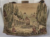 Vintage LA Marquise Italian Tapestry Purse / Handbag