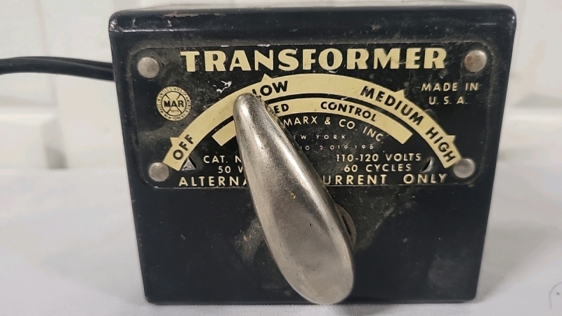 Vintage Louis Marx Model Train Transformer