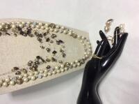 Sterling Silver Ring & Pearl Bead Necklaces Earrings