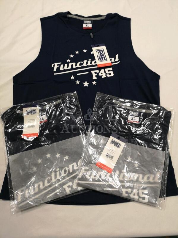 3 New Tank Tops sz XL by F45