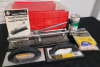 12" Tile Cutter , 1/8" Tile Spacers , White Dry Grout , Grout Float Trowel , Notched Trowel , Bin