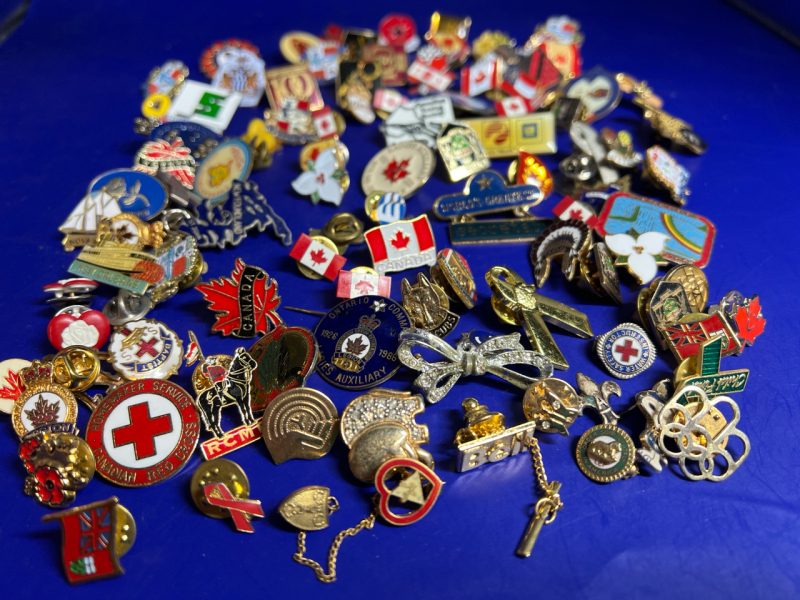 Large lot of Pins Unsorted
