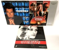 Vintage LaserDisc Movies: Conspiracy Theory, Tequila Sunrise & Ransom