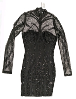 New Haven Rhinestone One Piece Dress w Skirt (Size: Small)