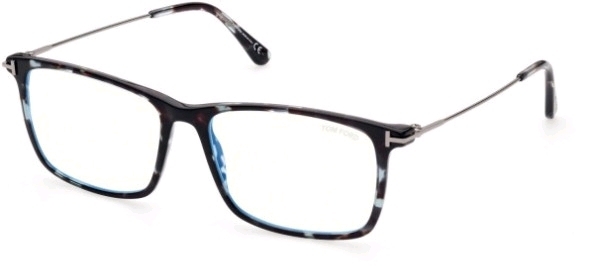 New TOM FORD Blue Block Eye Glasses FT5758 B/V 055 54-16-145*0