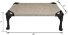 VeeHoo Cooling Elevated Dog Bed , measures 22"×17"×7" - New - 2