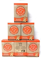 6 New Boxes BUDDY BISCUITS Crunchy Treats with Peanut Butter (454g per box, Past Best Before Date)