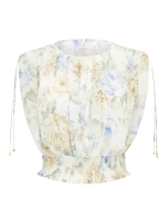 New Ever New Melbourne size 12 Eden Ruched Waist Sleeveless Blouse