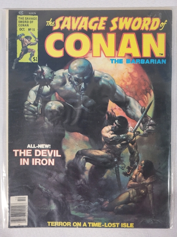 The Savage Sword of Conan The Barbarian - Vintage Comic Book