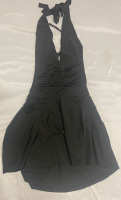 NEW GABEE TICTOC mini dress black size Large