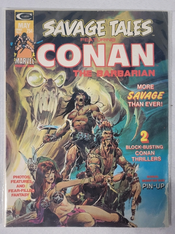 Savage Tales Conan The Barbarian - Vintage Comic Book