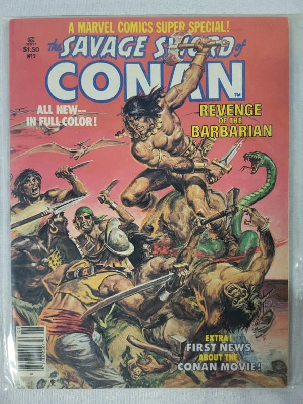 The Savage Sword of Conan - Vintage Comic Book