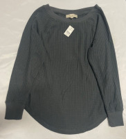 NEW LOFT Ultra soft long sleeve winter shirt color grey size small