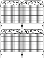 New Amagabeli Garden Fence Gate - 4 Panels