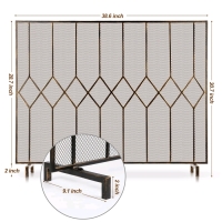 New Amagabeli Fireplace Screen