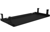 FRMSAET Under Desk Keyboard Tray Heavy-Duty All-Metal Material
