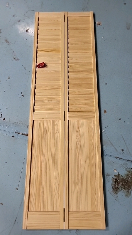 Unused Wooden Hinged Door - 24"×80"