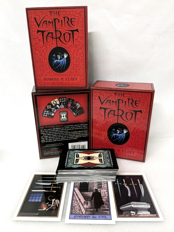 The Vampire Tarot by Robert M. Place (1st Edition "So States" July 2009)