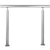 Stainless Steel Handrail 220LBS Load Handrail , 47"×34" . Fits 3-4 Steps . Hardware NOT Included - 2