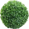 18" Artificial Plant Topiary Ball Faux Boxwood Decorative Balls Green Grass Ball Spheres . New - 2