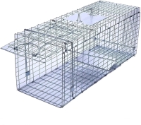 New - Faicuk Large Collapsible Humane Live Animal Cage Trap , 32"&times;13"&times;11"