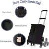 New - Multi Function 6-Wheel Stair Climber Portable Folding Hand Dolly Cart . - 3