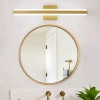 New - Eicrkodn 23.5" Gold Tone Bathroom Over Mirror Light Fixture - 3