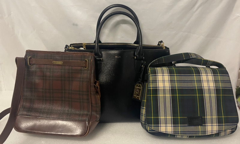 3 Ralph Lauren Bags