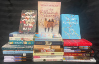 Assorted Novels & Romance Books
