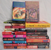 21 Fiction Books including Harry Potter and the Half-Blood Prince 1st Edition