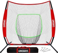 Lomgway Baseball Net for Hitting and Pitching 7'+7' Softball / Baseball Practice