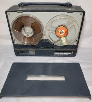 Vintage 1960s Martel TR-1001 Portable Reel to Reel Recorder . Untested , No Power Cord