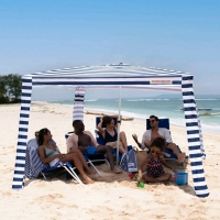New Cool Cabanas 6'6"&times;6'6" Sun Shelter Tent