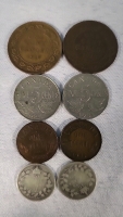 1913-1935 Canadian King George V Coins - Some Silver