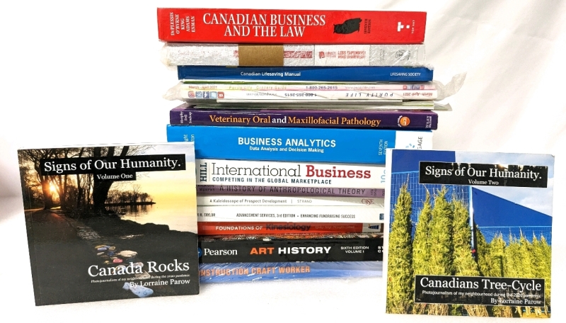 Assorted Textbooks & Educational Books
