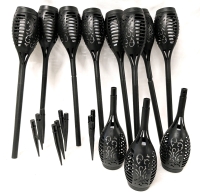 12 Outdoor Solar Powered Torch Lights