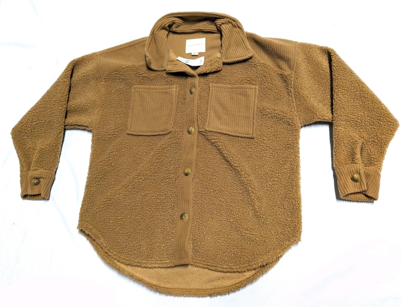 New American Eagle Soft & Fluffy Button-Up Shirt (Size XS)