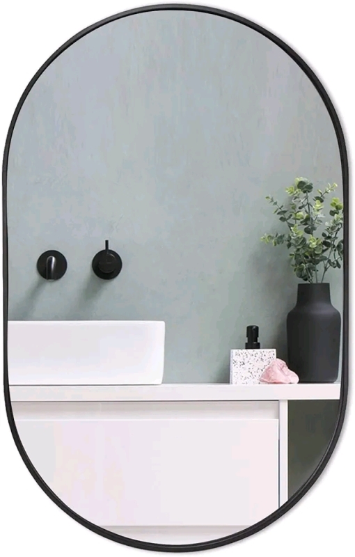 New Zenmag Oval Wall Mirror