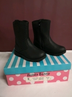 New Honey Bunny size 10 Girls Black Boots