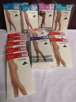 27 New Pantyhoses/Nylons by George size B, C, D, & 3X