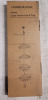 New - HomeHelper 4-Tier Tension Corner Shower Caddy . 4.7ft to 9.3ft tall - 2