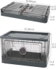 Richang 3-Pack Rotary Lock Closet / Storage Organizer Containers . New - 2