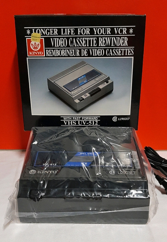 Vintage Kinyo Video Cassette Rewinder