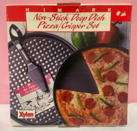 NEW Non-Stick Deep Dish Pizza and Crisper Set